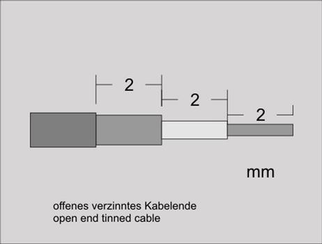 DELOCK Antenna Cable MHF/U.FL compatible plug > RG178 open end tinned 10 cm (89429)