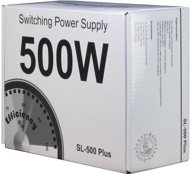INTER-TECH SL-500 Plus - strømforsyning - 500 watt (88882140)
