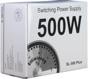 INTER-TECH SL-500 Plus - strømforsyning - 500 watt (88882140)