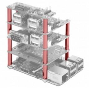 DELOCK Befestigungsset Delock für Raspberry Pi 30 mm (18215)