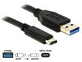 DELOCK 0.5m USB3.1-C/ USB3.1-A (83869)