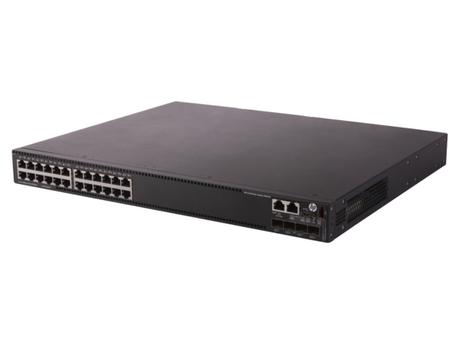Hewlett Packard Enterprise HPE 5130 24G PoE+ 4SFP+ 1-slot HI - switch - 24 porter - Styrt - rackmonterbar (JH325A)