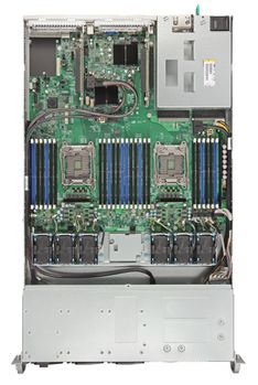 INTEL Server System R1208WT2GSR Server Board S2600WT2 8x 2.5 Zoll hot-swap 750W AC power supply (R1208WT2GSR)