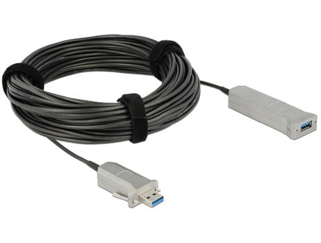 DELOCK Active Optical Cable USB 3.0-A male > USB 3.0-A female 20 m (83739)