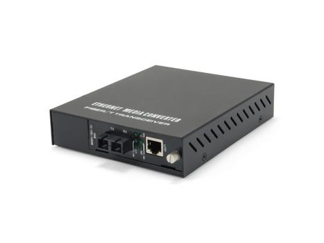 LEVELONE RJ45 TO SC MANAGED GIGABIT MEDIA CONVERTER SINGL-MODE FIBER IN ACCS (GVM-1220)