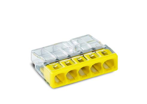 WAGO Serie 2273 - 5-Leiter-Klemme (100 Stück) (2273-205)