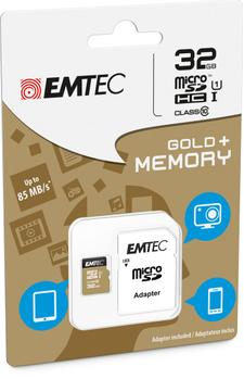 EMTEC MicroSD Card 32GB SDHC CL.10 (ECMSDM32GHC10GP)