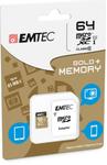 EMTEC MicroSD Card 64GB SDXC CL.10 (ECMSDM64GXC10GP)