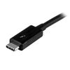 STARTECH "2m Thunderbolt 3 (20Gbps) USB-C Cable - Thunderbolt,  USB, DP "	 (TBLT3MM2M)