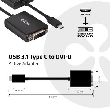 Club 3D Active Adapter - ekstern videoadapter (CAC-1508)