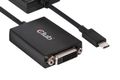 CLUB 3D USB 3.1 Typ C til DVI-D aktiv (CAC-1508)