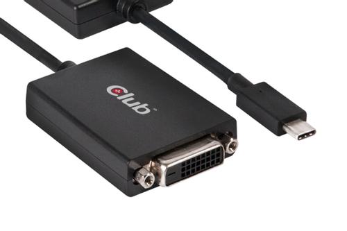 CLUB 3D USB 3.1 Typ C til DVI-D aktiv (CAC-1508)