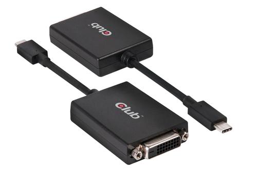 CLUB 3D USB 3.1 Typ C til DVI-D aktiv (CAC-1508)