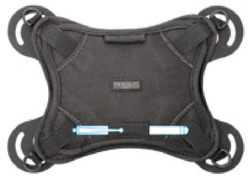 MOBILIS UTILITY HANDLE TABLET 9-10.1IN STRAPS POLYESTER 1680D SILICON   IN ACCS (030002)