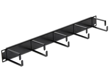 DELOCK 19" Kabelmanagement 1HE schwarz (42496)