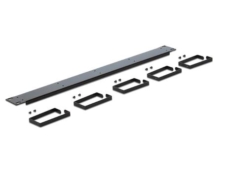 DELOCK 19" Kabelmanagement 1HE schwarz (42496)