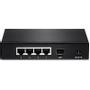 TRENDNET 4-PORT GIGABIT SWITCH W SFP IN ACCS (TEG-S51SFP)