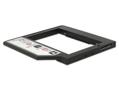 DELOCK Einbaurahmen 5,25 Slim für 2,5 SATA HDD 9,5mm (62669)