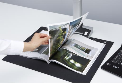 Fujitsu ScanSnap SV600 Contactless overhead document scanner capable of scanning A8 to A3 documents up to 30mm depth. Includes USB 2 (PA03641-B301)