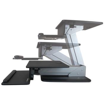 STARTECH ERGONOMIC SIT-TO-STAND WORKSTAT ION ONE TOUCH HEIGHT ADJUSTMENT ACCS (ARMSTS)