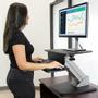 STARTECH ERGONOMIC SIT-TO-STAND WORKSTAT ION ONE TOUCH HEIGHT ADJUSTMENT ACCS (ARMSTS)