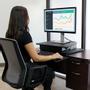 STARTECH ERGONOMIC SIT-TO-STAND WORKSTAT ION ONE TOUCH HEIGHT ADJUSTMENT ACCS (ARMSTS)