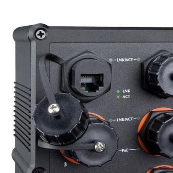PLANET IP67-rated Industrial L2+ (IGS-604HPT-RJ)