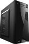 AEROCOOL CS-1101 Midi-Tower - schwarz (EN58126)