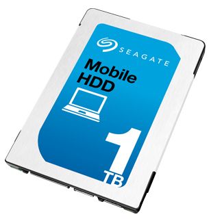 SEAGATE 1TB HDD SATA 5400rpm 2.5inch 7mm height 128Mb cache BLK (ST1000LM035)