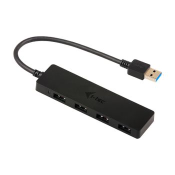 I-TEC USB 3.0 SLIM HUB 4 Port passive - Black (U3HUB404)