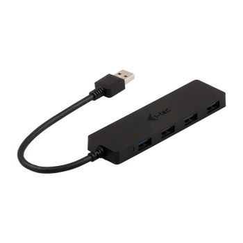 I-TEC USB 3.0 SLIM HUB 4 Port passive - Black (U3HUB404)