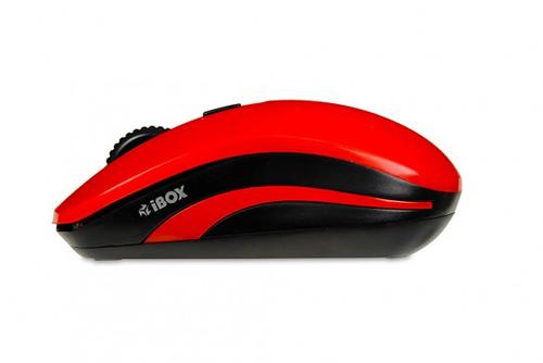 IBOX LORIINI PRO OPTICAL WIRELESS MOUSE RED (IMOF008WR)
