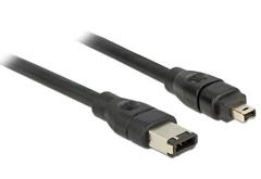 DELOCK FireWire-Kabel FW400 4pin -> FW400 6pin St/