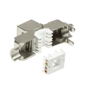 LOGILINK Keystone RJ45 Buchse CAT6a F-FEEDS (NK4003)