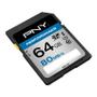 PNY SDXC PERFORMANCE 64GB  (SD64GPER80-EF)