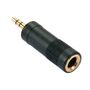 LINDY Adapter Stereo 3,5 Mm M/6.3Mm