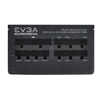 EVGA SuperNOVA 850 G2, 850W PSU ATX 12V V2.4, 80 Plus Gold, Modular, 4x 6+2pin PCIe, 10x SATA, 4x Molex, 1x FD (220-G2-0850-X2)