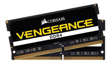 Corsair Vengeance - DDR4 - 32 GB: 2 x 16 GB - SO DIMM 260-pin - 2400 MHz / PC4-19200 - CL16 - 1.2 V - ikke-bufret - ikke-ECC (CMSX32GX4M2A2400C16)