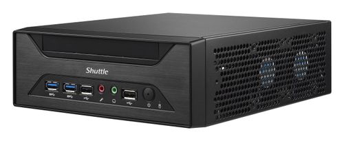 SHUTTLE XPC Slim barebone, Intel H310C, S1151v2, svart (PIB-XH310R21)