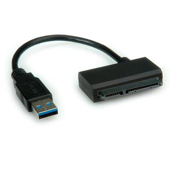 ROLINE USB3.2 Gen1 to SATA 6Gb/s Adapter. W/O PS (12.02.1043)