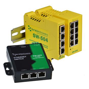 BRAINBOXES Ethernet Switch 8 ports (SW-508)