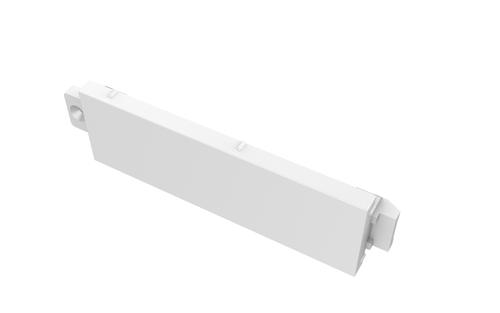 VISION Techconnect Modular AV Faceplate - LIFETIME WARRANTY - white blank module - simple blank modules for blanking off unused slots in the surround - fixes into Techconnect surrounds - plastic - white (TC3 BLANK)