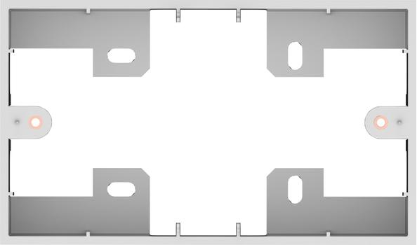 VISION Techconnect 2-Gang Backbox (TC3 BACKBOX2G)