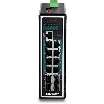 TRENDNET 12 port Gigabit PoE+  Switch (TI-PG1284I)
