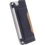 KRUSELL Taske Til Apple iPhone 5/5S/SE Kiruna FolioCase Sort læder. Plads til kreditkort. (60650)