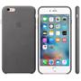 APPLE iPhone6s Plus Leder Case (sturmgrau) (MM322ZM/A)