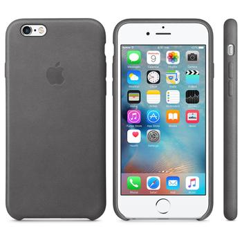 APPLE Apple iPhone 6S-4.7 Leather Case - Storm Gray (MM4D2ZM/A)