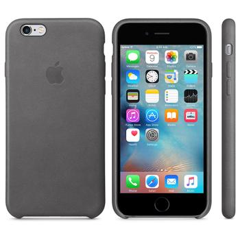 APPLE iPhone6s Leder Case (sturmgrau) (MM4D2ZM/A)