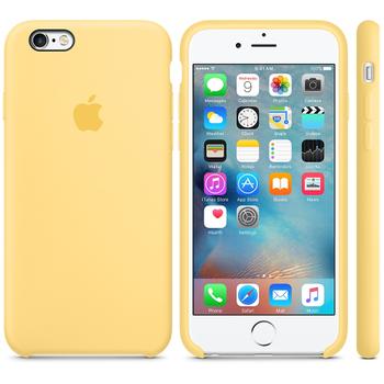 APPLE Apple iPhone 6S-4.7 Silicone Case - Yellow (MM662ZM/A)