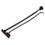 SILVERSTONE Seriel ATA-kabel Sort 18cm (SST-CP12)